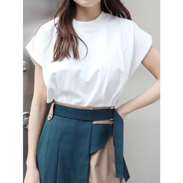 ホワイト | ヘムタックタンクトップ | MURUA