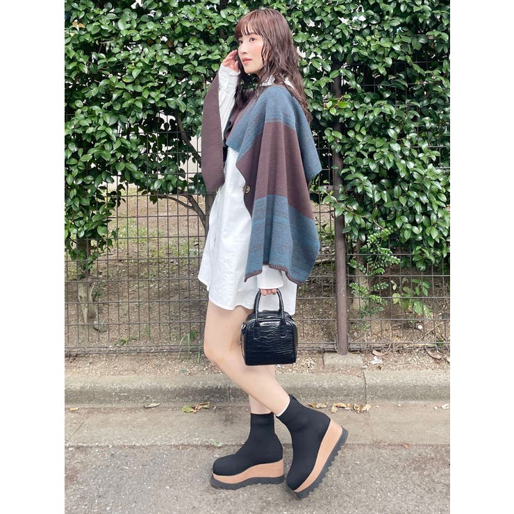 レイヤードニットシャツワンピース | MURUA | 詳細画像12 