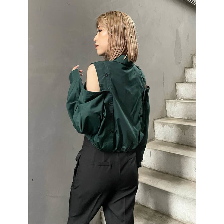 2WAYシャツ[品番：MKSW0052908]｜MURUA（ムルーア）のレディース