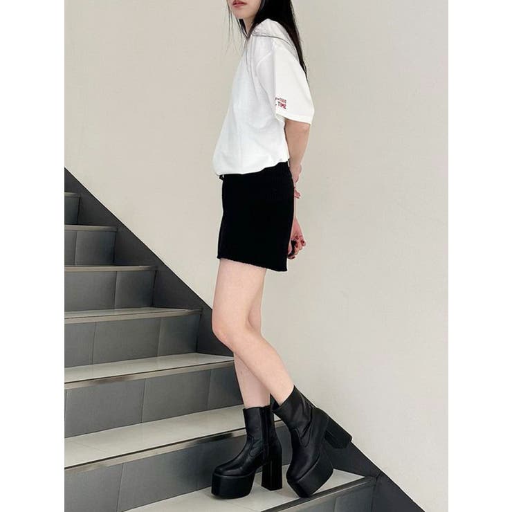 リブニットキュロット【ショートパンツ】[品番：MKSW0053207]｜MURUA（ムルーア）のレディースファッション通販｜SHOPLIST（ショップリスト）