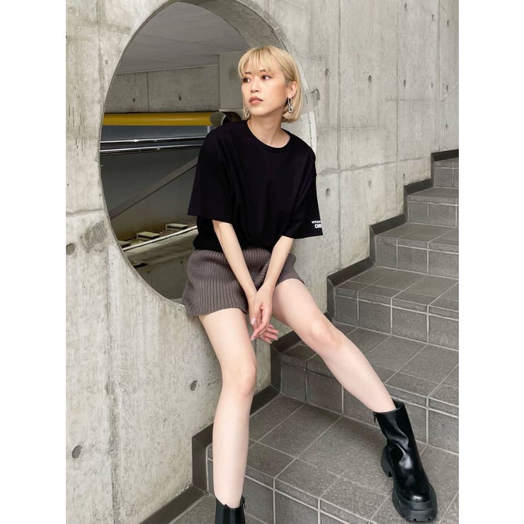 リブニットキュロット【ショートパンツ】[品番：MKSW0053207]｜MURUA（ムルーア）のレディースファッション通販｜SHOPLIST（ショップリスト）