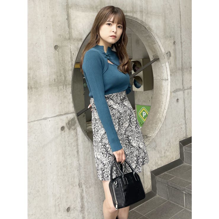 ラップジャガードスカート | MURUA | 詳細画像5 