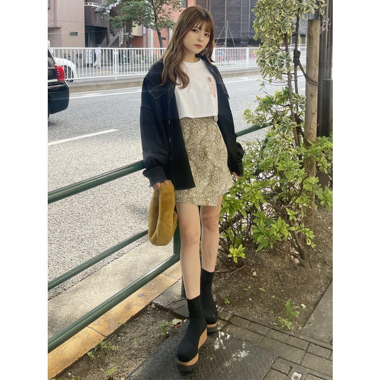 ラップジャガードスカート | MURUA | 詳細画像9 