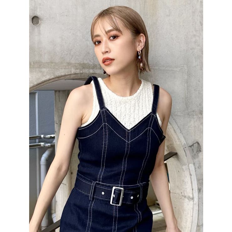 テープヤーンアメスリタンク | MURUA | 詳細画像4 