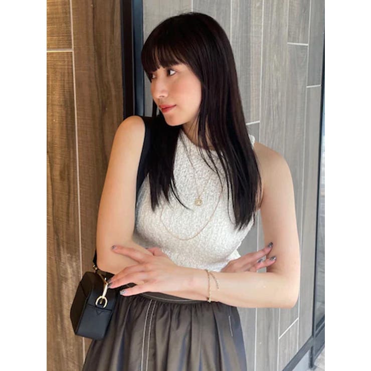 ホワイト | テープヤーンアメスリタンク | MURUA