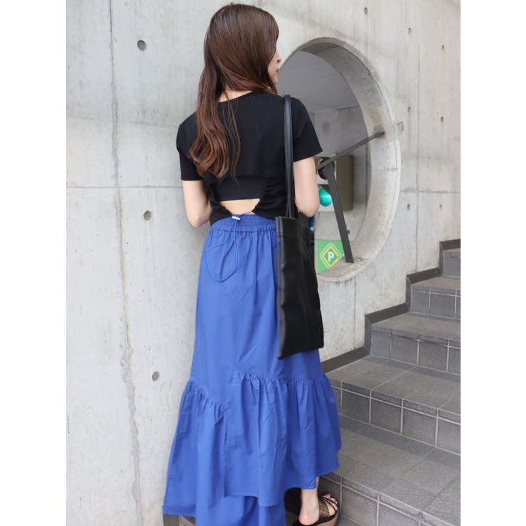 サークルバックコンパクトカットソー | MURUA | 詳細画像7 