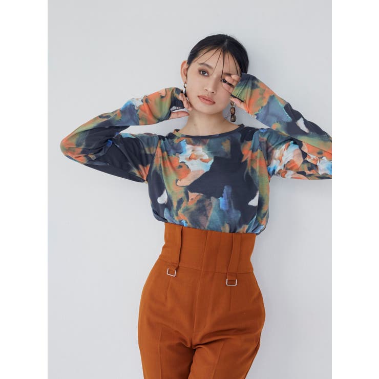 新品 タグ付　mountain equipment　ロンT　Ｓ　サムホールつき サムホールトップス【WEB限定ロンT】[品番：MKSW0053121]｜MURUA