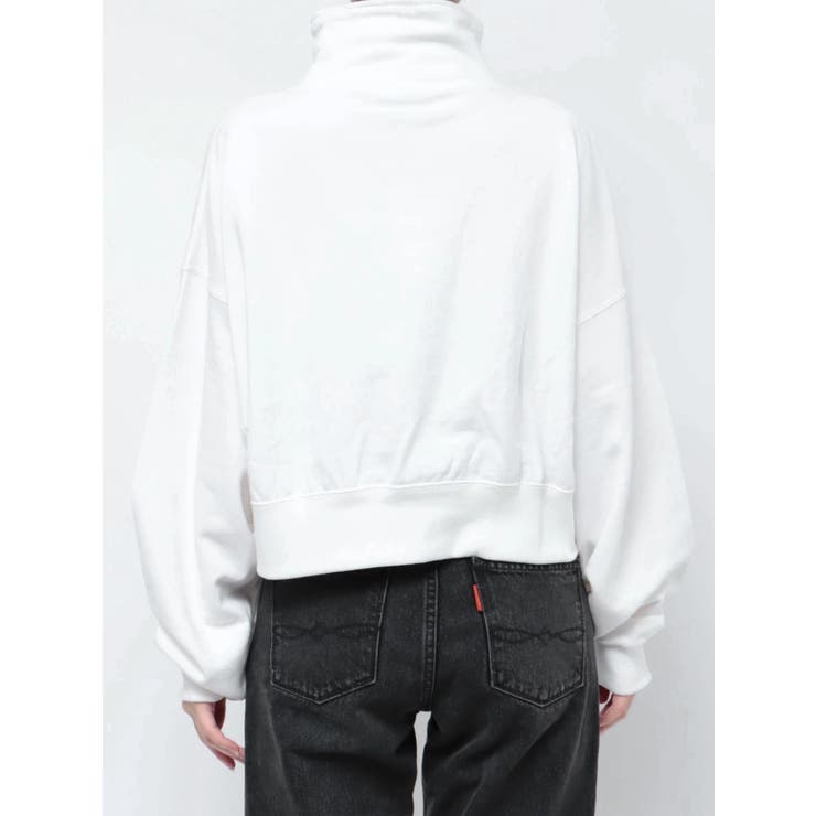 ⭐︎moku⭐︎ クロップトハーフジップスウェット[品番：MKSW0052864]｜MURUA