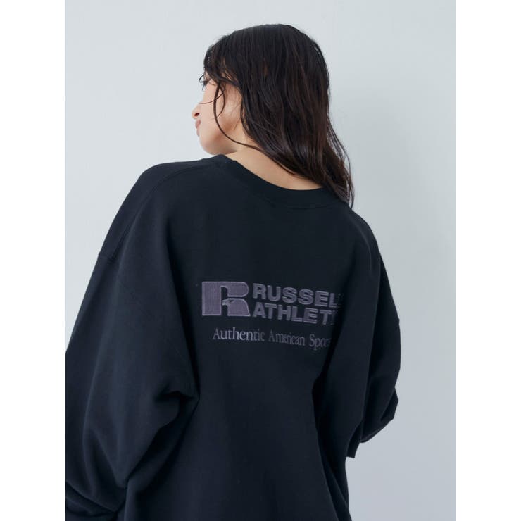 RUSSELL ATHLETIC×MURUA】オーバーサイズロゴスウェット[品番