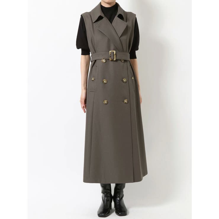 フェイクファーベルテットロングコート | MURUA | 詳細画像34 