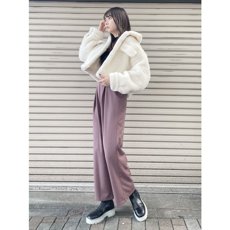 ボアショートGジャン[品番：MKSW0053939]｜MURUA（ムルーア