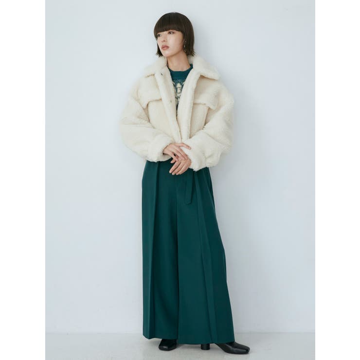 ボアショートGジャン[品番：MKSW0053939]｜MURUA（ムルーア）の