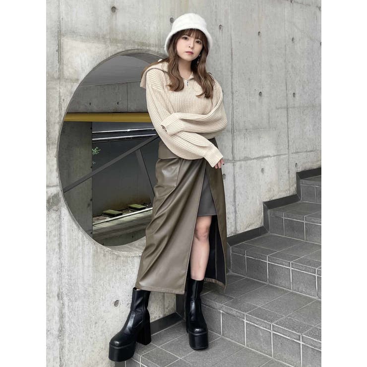 タグ付き未使用　Short Sleeve Knit Pullover Yonetomi NEW BASIC（ヨネトミニューベーシック）WAVE COTTON KNIT