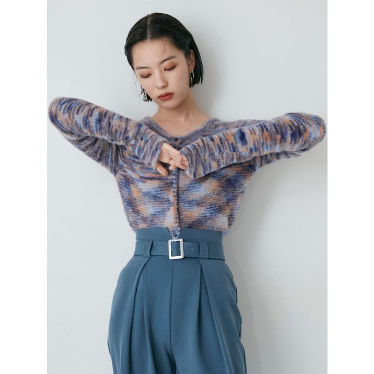 ミニシャギーカーデトップス[品番：MKSW0055969]｜MURUA（ムルーア