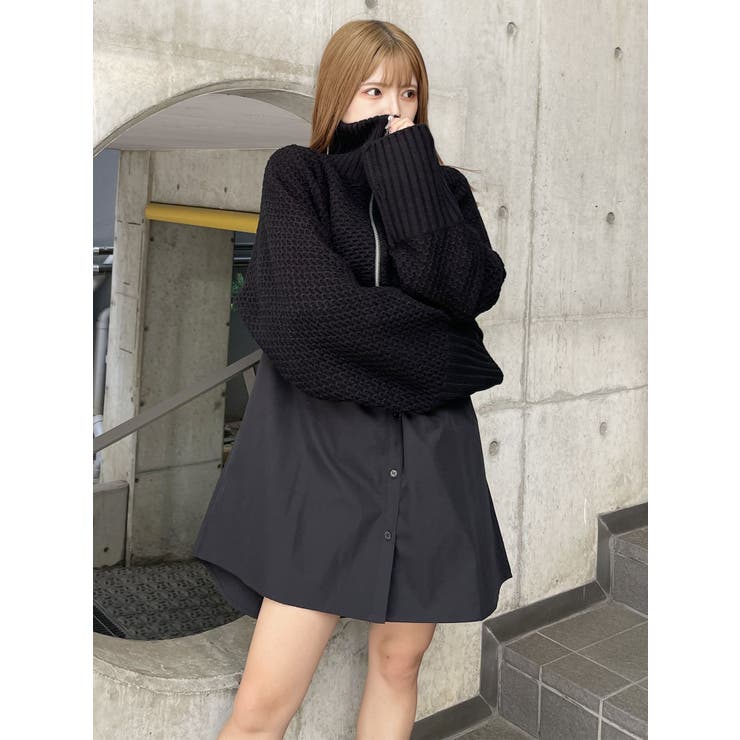 マルチウェイニットSETワンピース【WEB限定】[品番：MKSW0054412