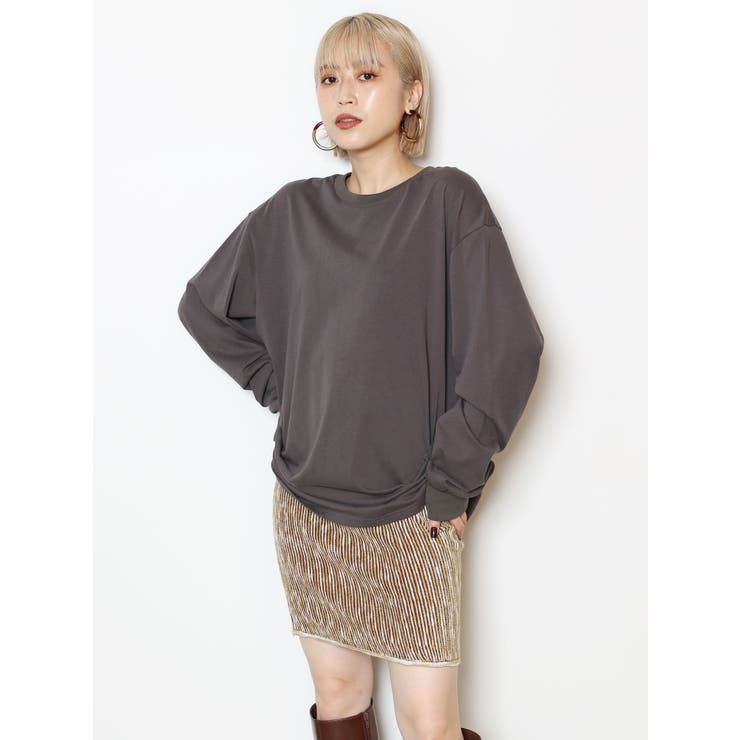 グラデーションガーターニットミニスカート | MURUA | 詳細画像19 