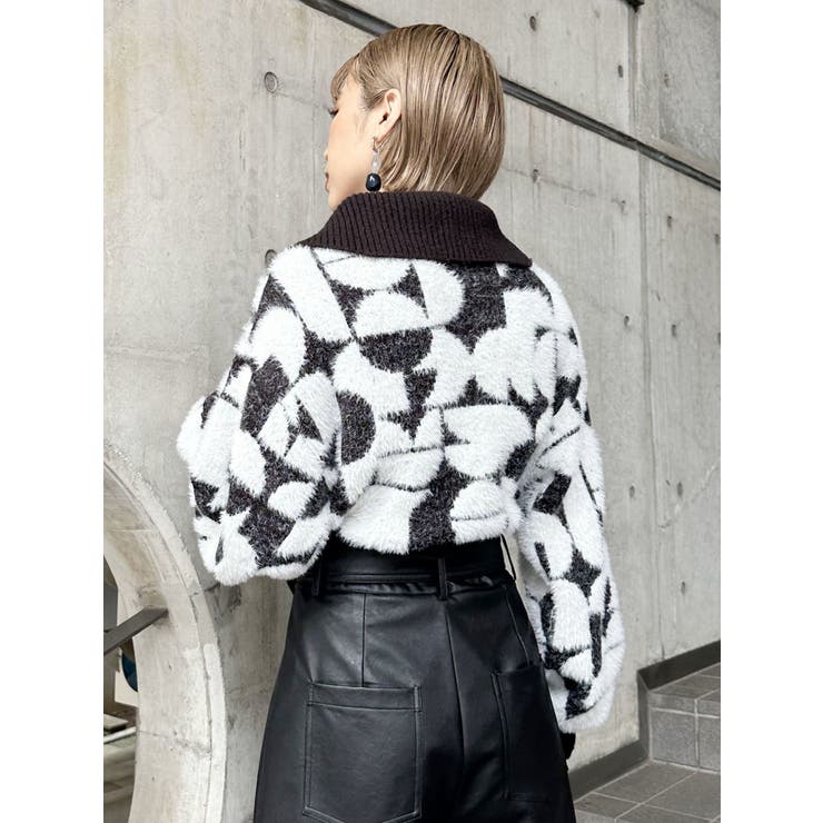 フロントZIPフェザーニット | MURUA | 詳細画像29