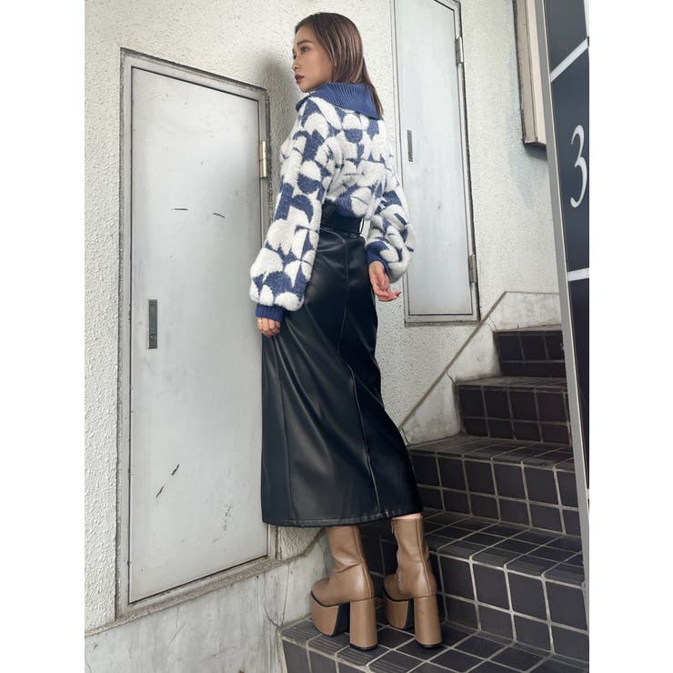 フロントZIPフェザーニット | MURUA | 詳細画像38