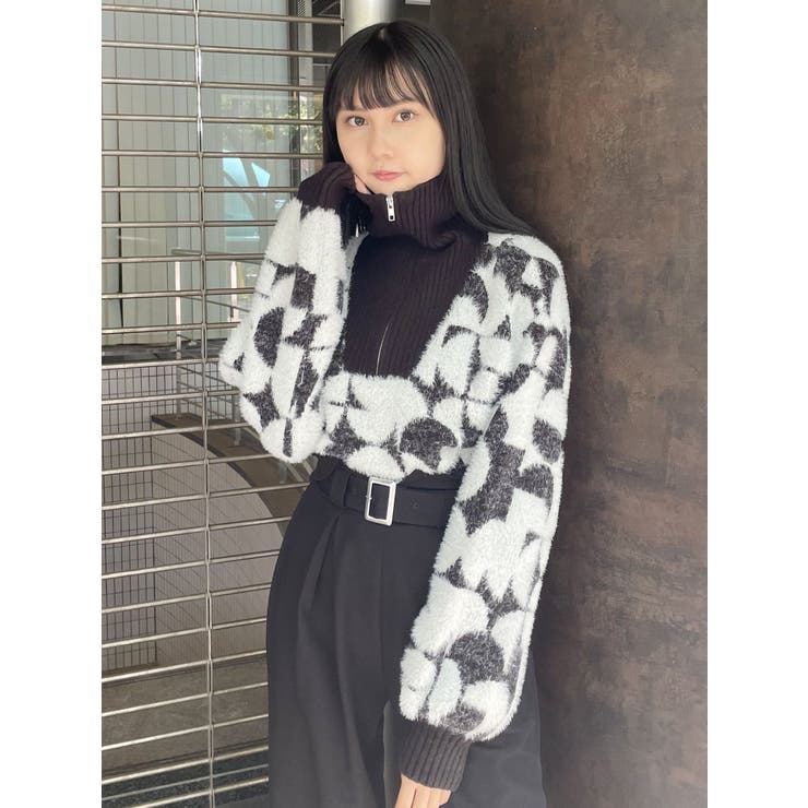 フロントZIPフェザーニット | MURUA | 詳細画像39