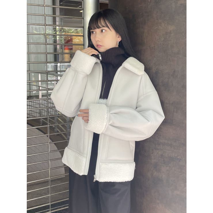 フロントZIPフェザーニット | MURUA | 詳細画像43