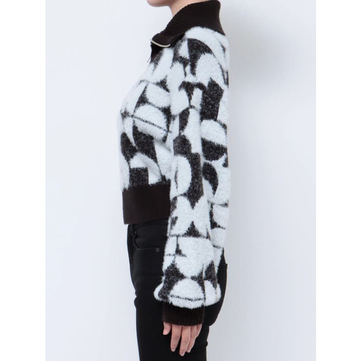 フロントZIPフェザーニット | MURUA | 詳細画像47