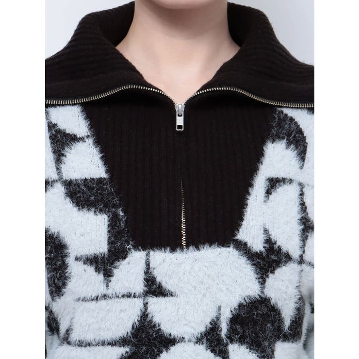 フロントZIPフェザーニット | MURUA | 詳細画像49