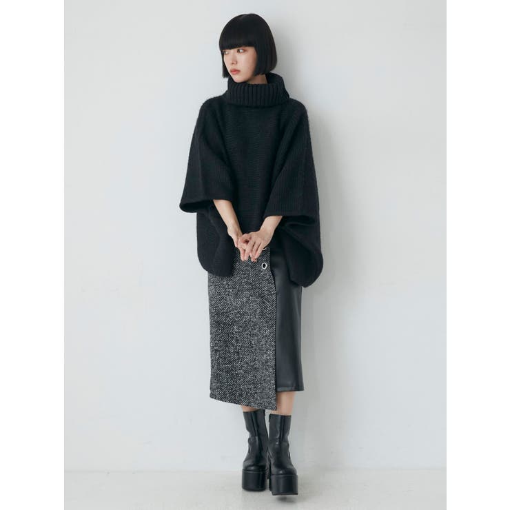 ハイネックオーバーシルエットニット【WEB限定】 | MURUA | 詳細画像17 
