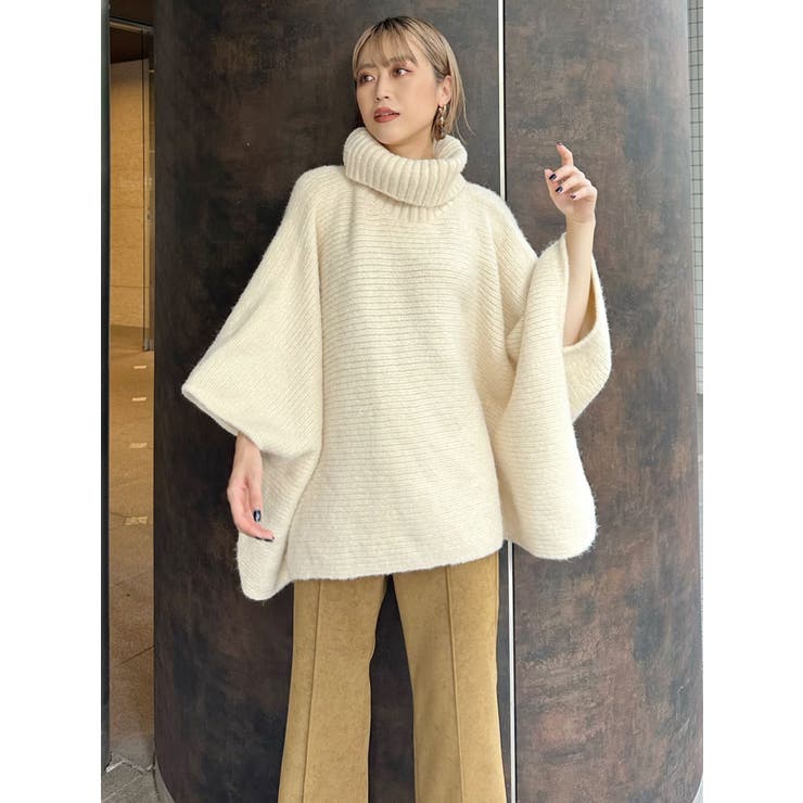ハイネックオーバーシルエットニット【WEB限定】 | MURUA | 詳細画像38 