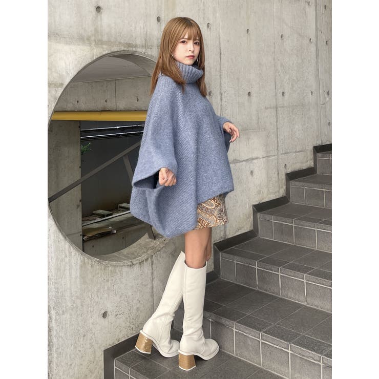 ハイネックオーバーシルエットニット【WEB限定】 | MURUA | 詳細画像45 