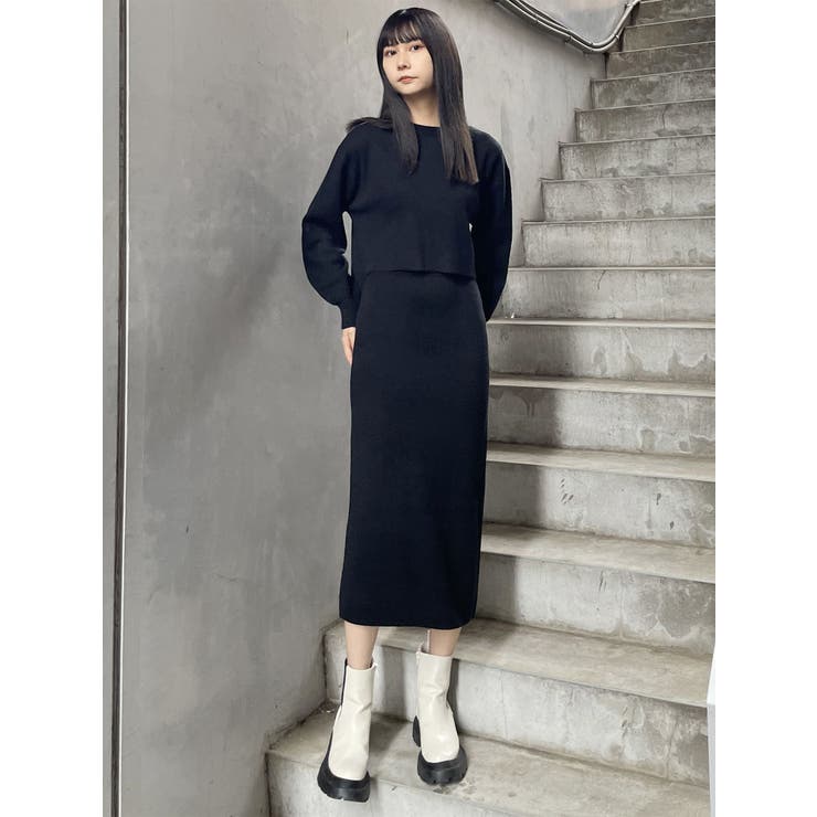 ループヤーンボトルネックトップス[品番：MKSW0055728]｜MURUA