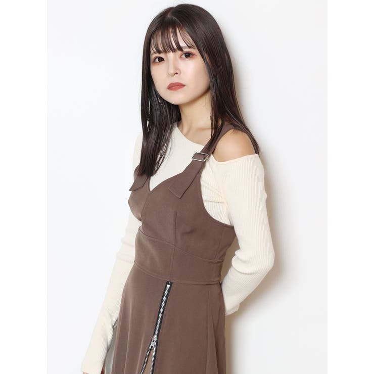 スリットスリーブワンショルニット | MURUA | 詳細画像27 