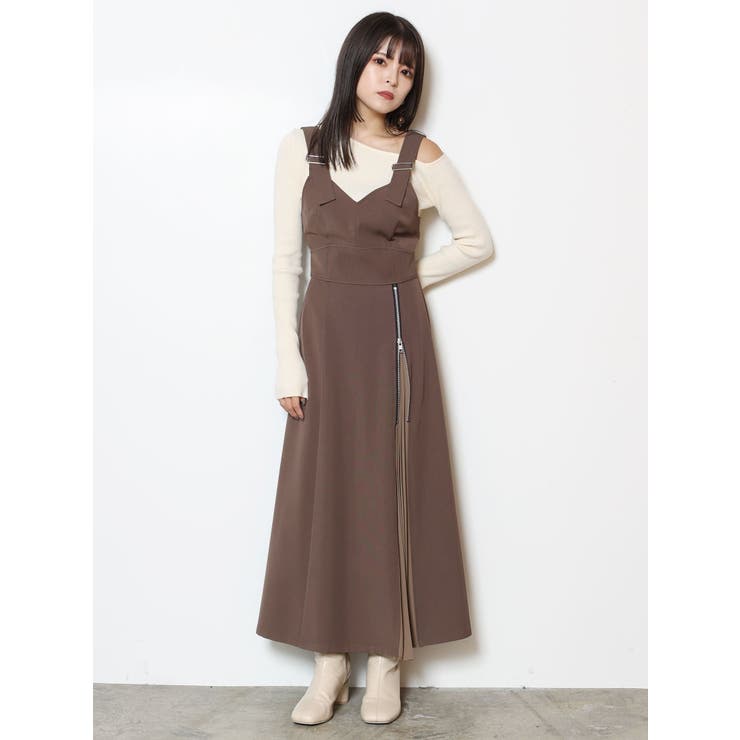 スリットスリーブワンショルニット | MURUA | 詳細画像28 