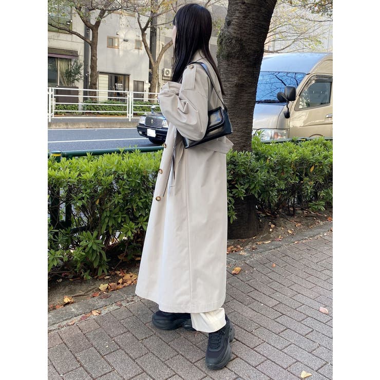 ダブルオーバートレンチコート[品番：MKSW0055186]｜MURUA