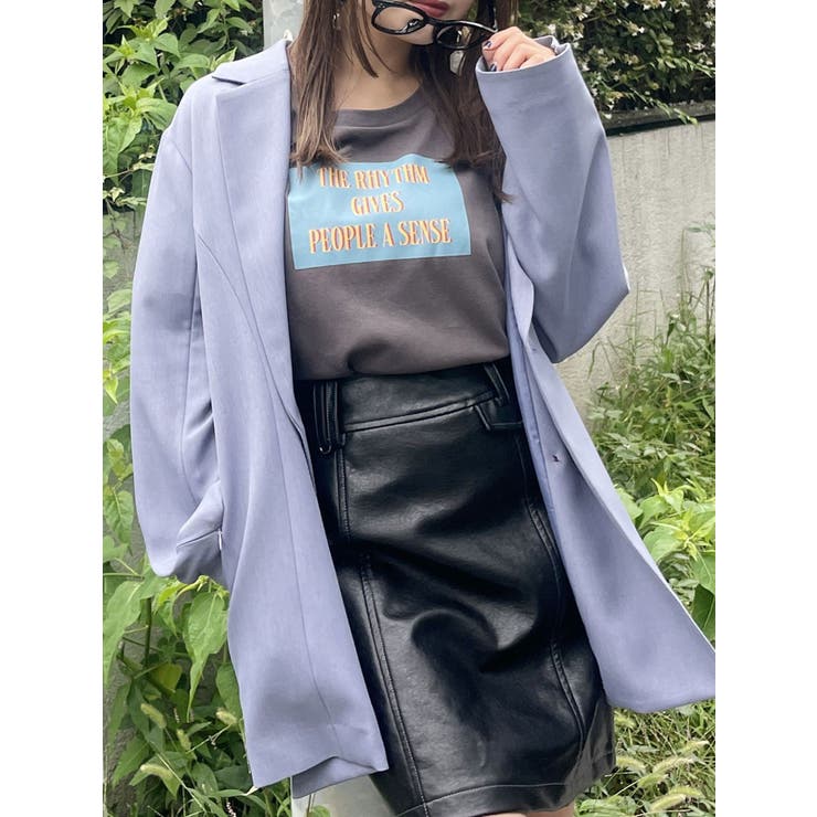 美品⭐︎24SS MURUA パウダーツイルダブルタックジャケット ダークグレー パウダーツイルダブルタックジャケット[品番：MKSW0055190
