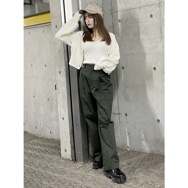 サイドカットカーゴパンツ | MURUA | 詳細画像47 