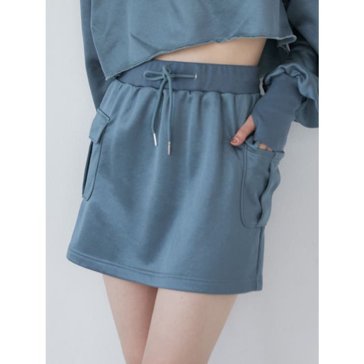 シャイニーカットミニスカート[品番：MKSW0055867]｜MURUA