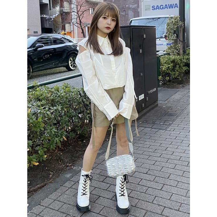 カーゴミニスカート | MURUA | 詳細画像11 