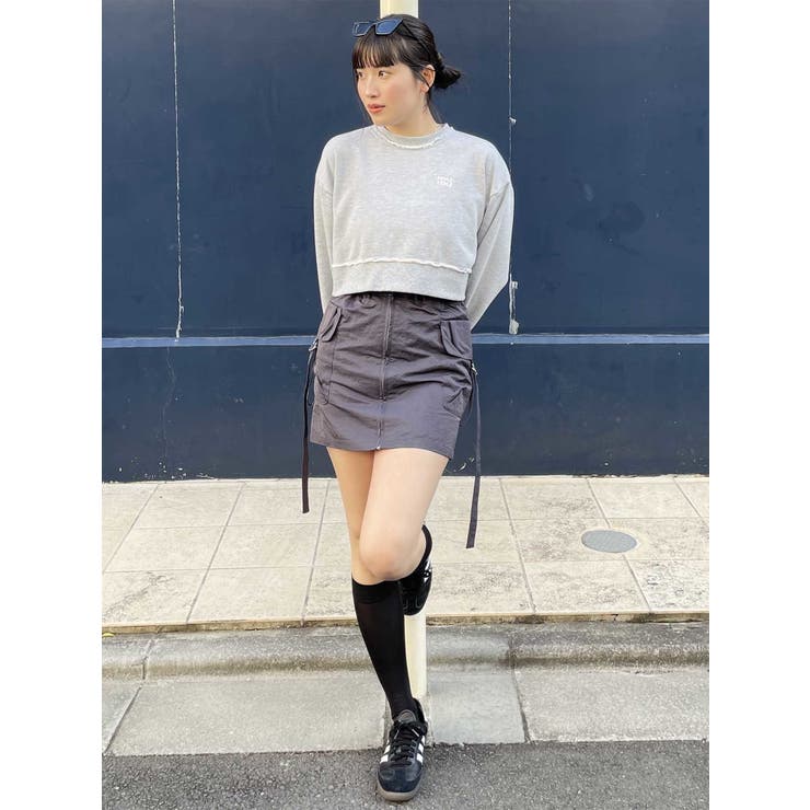 カーゴミニスカート | MURUA | 詳細画像16 