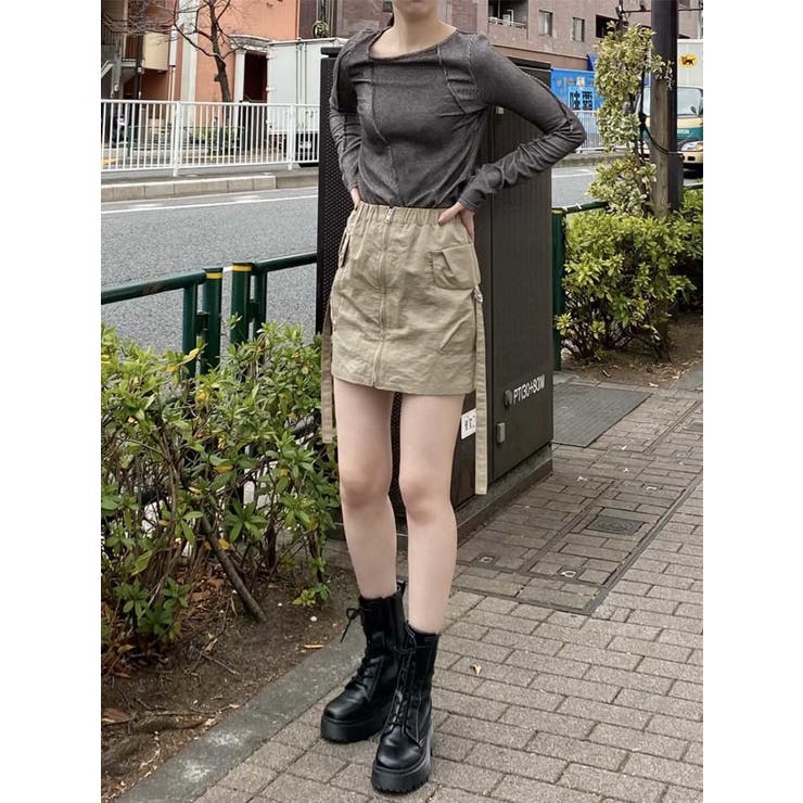 カーゴミニスカート | MURUA | 詳細画像20 