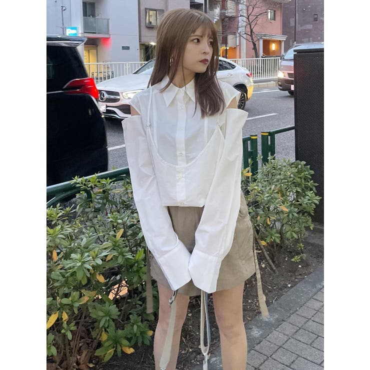 カーゴミニスカート | MURUA | 詳細画像8 