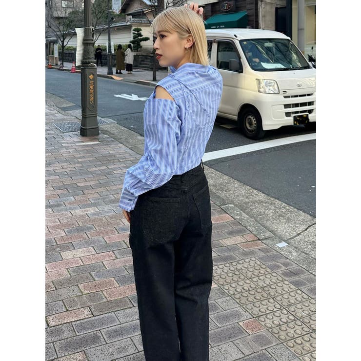 デザインジップカットデニム | MURUA | 詳細画像15 