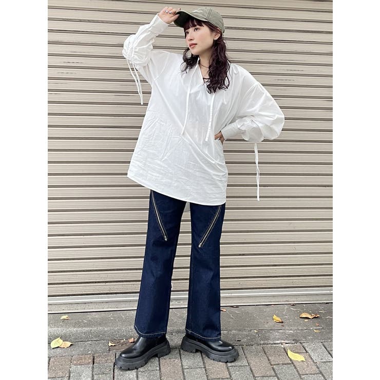 デザインジップカットデニム | MURUA | 詳細画像29 