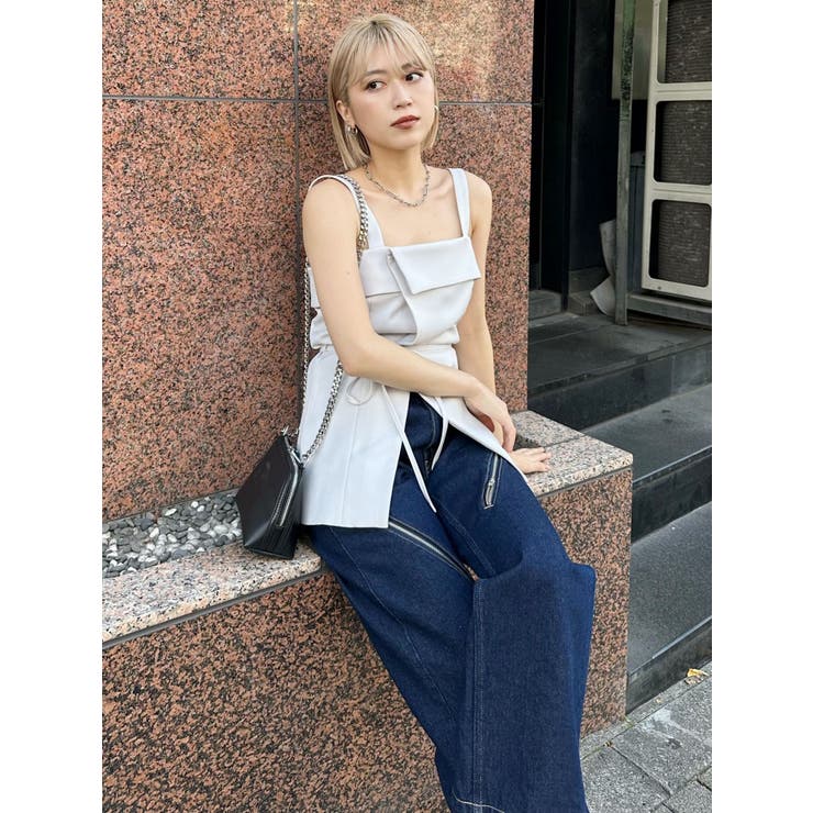 デザインジップカットデニム | MURUA | 詳細画像42 