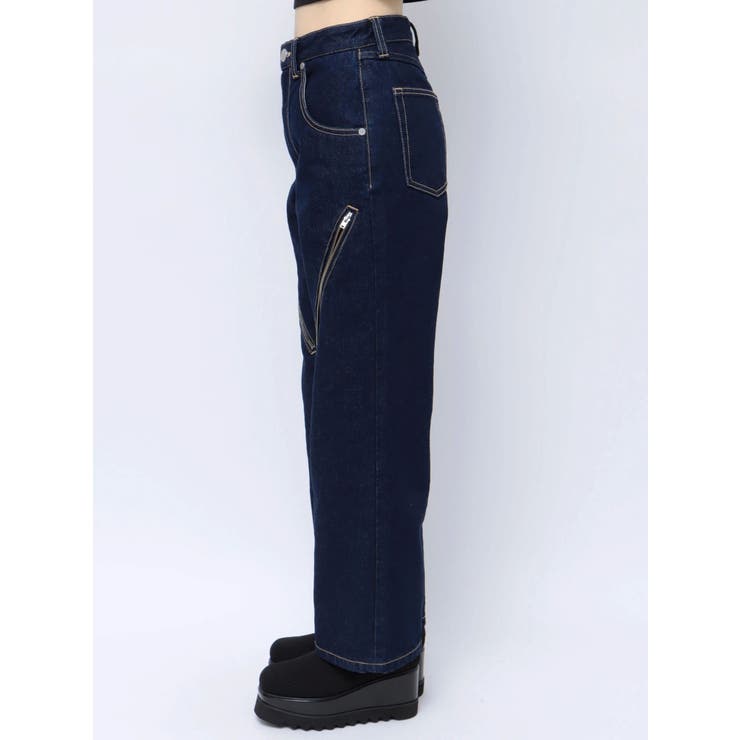 デザインジップカットデニム | MURUA | 詳細画像45 