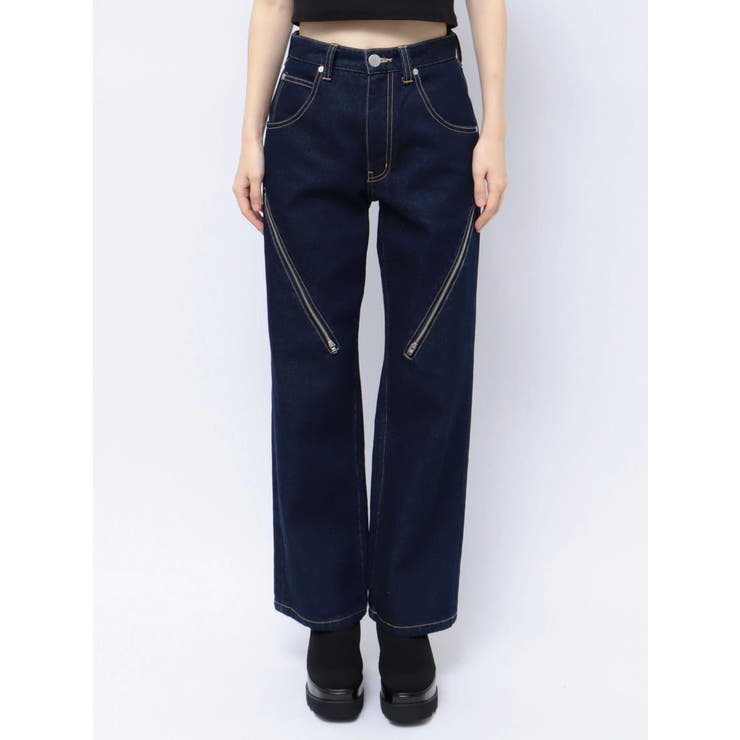 デザインジップカットデニム | MURUA | 詳細画像50 