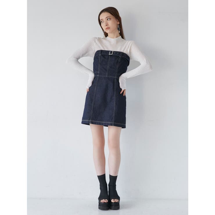 ランダムパターンシアーニット | MURUA | 詳細画像11 