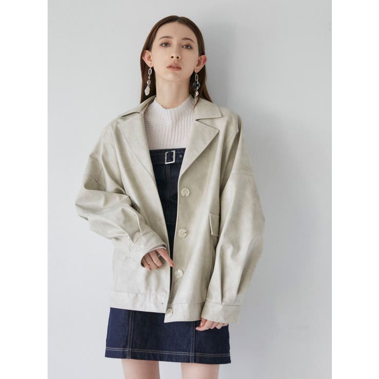 ランダムパターンシアーニット | MURUA | 詳細画像12 