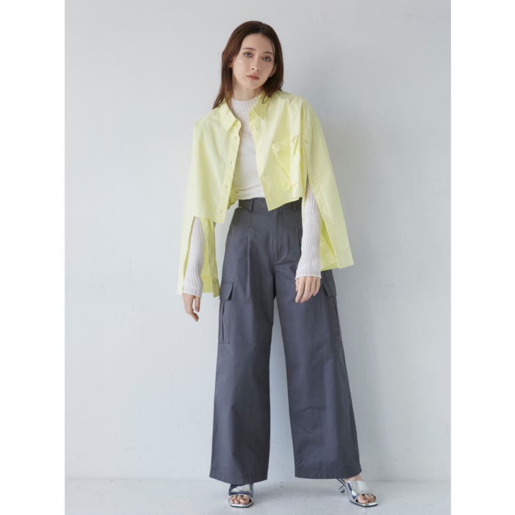 ランダムパターンシアーニット | MURUA | 詳細画像15 