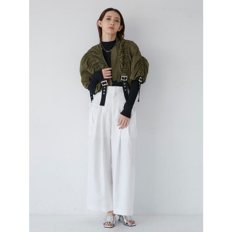 ランダムパターンシアーニット | MURUA | 詳細画像16 