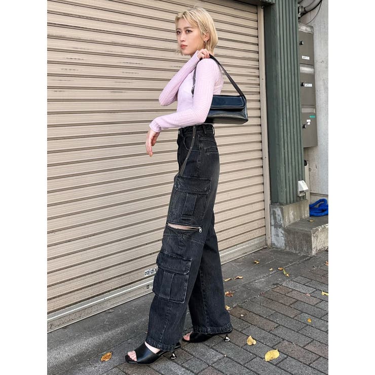 ランダムパターンシアーニット | MURUA | 詳細画像29 